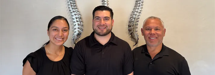 Chiropractor Covina CA Guillermo Hernandez With Team