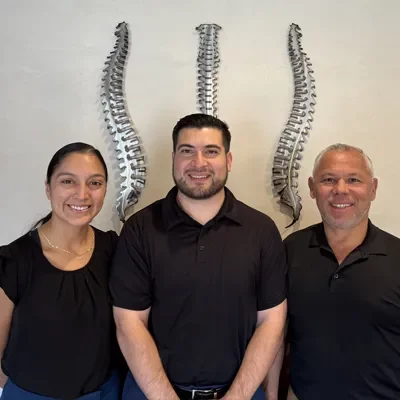 Chiropractor Covina CA Guillermo Hernandez With Team